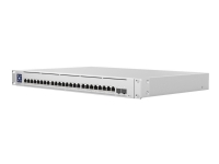 Ubiquiti UniFi Enterprise XG 24 - Switch - L3 - Administrerad - 24 x 100/1000/2.5G/5G/10GBase-T + 2 x 25 Gigabit SFP28 (uppåtlänk) - rackmonterbar - AC 120/230 V / DC 11.5 V