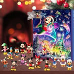 Disney Christmas Doll Advent Calendar 24 Days Blind Box Toys Character Kids Gift