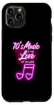 iPhone 11 Pro 70's Music Is The Love Of My Life Melody Case