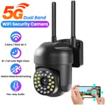 Camera de Surveillance exterieure PTZ IP 5G Wifi HD 2MP Full Color avec AI, suivi automatique et Vision nocturne infrarouge