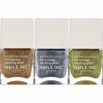 Nails Inc - Nail Polish Trio - Sparkling Day & Night - 3 x 14ml (92920)