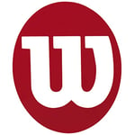 Wilson Pochoir Logo, Stencil W, Pour Raquette de Tennis, Rouge, X0015 MP