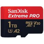 SanDisk Extreme Pro 1TB microSDXC 200MB/s UHS-I