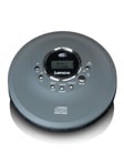 Lenco CD-400GY - Portable CD/ MP3 player for CD CD-R CD-RW - Gray