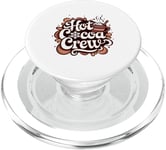 Hot Cocoa Crew Vacances d'hiver PopSockets PopGrip pour MagSafe