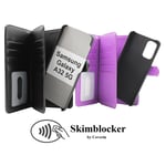 Skimblocker XL Magnet Fodral Samsung Galaxy A32 5G Svart