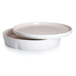 LA VAISSELLE DE L'ECONOME BY STARCK RADIS ROSE - SET BOL DE SERVICE 1,3 L + ASSIETTE PLATE 24 CM