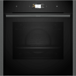 Neff N90 Slide &amp; Hide Pyrolytic Self Cleaning Oven - Graphite Grey