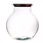 Naturalys - Terrarium Déco Verre Bouchon liège Bose Tulip 25x26,5