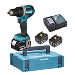 MAKITA BORSKRUTREKKER DDF484RTJ 18V 5,0AH