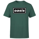 Oasis Logo Unisex T-Shirt - Green - XS