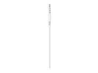 Apple EarPods - Hörlurar med mikrofon - öronknopp - kabelansluten - 3,5 mm kontakt - för iPad/iPhone/iPod