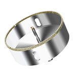 ASNOMY Scie Cloche Diamantée 115 mm avec Foret Guidage de Centrage, Scie Cloche Carrelage avec revêtement diamant, Foret trépan Diamant pour verre, carrelage, céramique, marbre, granit