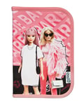 Scooli BABI0445 Trousse d'écolier Barbie remplie - Trousse complète avec des stylos de qualité et Plus - Trousse Scolaire Tout-en-Un - Pratique pour l'école - pour Les Filles à partir de 6 Ans