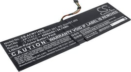 Yhteensopivuus  Acer Swift 7 SF714-51T-M2FT, 7.72V, 4500 mAh