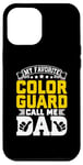 Coque pour iPhone 13 Pro Max Mon Color Guard préféré m'appelle papa