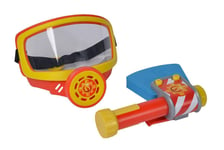 Simba 109252476 Fireman Sam Fire Brigade Oxygen Mask with Elastic Ba (US IMPORT)