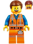 LEGO Movie 2 Emmet Smile/Scream Worn Uniform Minifigure Split from 70826 Set (Bagged)