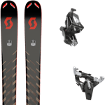 SCOTT Pack ski de randonnée Scott Superguide 88 25 + Fixations Homme Noir / Rouge Marron taille 178 2025