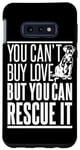 Coque pour Galaxy S10e Sauvetage chiens amoureux protection des animaux