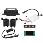 Valentine's Day PresentMotor Controller, Aluminum Stable Efficient Sturdy Durable Electric Bike Motor Controller, for Electric Scooter Mountain Bike Mountain Bicycle