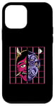 iPhone 12 mini Kanji Japan Katana Sword Oni Demon Mask Ninja Samurai Case