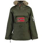 Parka Geographical Norway  Parka Aubergine pour femme