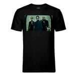 T-Shirt Homme Col Rond Matrix Reloaded Keanu Reeves Neo Trinity Morpheus Cinema