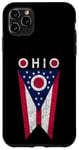 Coque pour iPhone 11 Pro Max State of Ohio Burgee Flag -- The Buckeye State