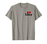 I HEART LUCY LUCIA LUCILLE LOVE TEES T-Shirt