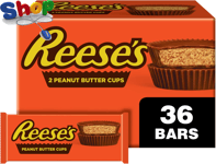 Reese ' S  Peanut  Butter  Cups ,  40  G ( Pack  of  72 )