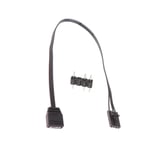 För 4pin Rgb till Standard Argb 3-pin 5v Adapter Connector Rgb Kabel 25cm