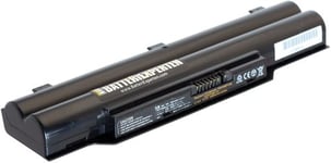 Kompatibelt med Fujitsu LifeBook PH50/E, 10.8V, 5200 mAh