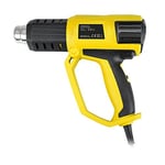 TROTEC Pistolet à air chaud HyStream 2000 - Pistolet à air chaud niveaux de température 50 °/ 650 °, 2000 W - protection contre la surchauffe, écran LCD, pour le décapage de la peinture, le brasage