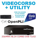 Videocorso Et Utily Openpli Configuration Tivùsat Sur Zgemma H8.2H Uclan