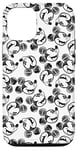 Coque pour iPhone 15 Disney Mickey Mouse Impression croquis noir et blanc