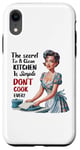 Coque pour iPhone XR Cooking Chef Kitchen Design Funny Don't Cook Ever Design