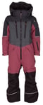 Lindberg Alpine Vinteroverall Barn & Junior Black Cerise