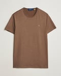 Polo Ralph Lauren Luxury Pima Cotton Crew Neck T-Shirt Cedar Heather