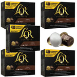 L'OR Forza Nespresso Compatible  5 x 40 - 200 Coffee Capsules