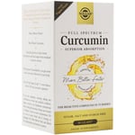 Solgar Full Spectrum Curcumin 90 Licaps Turmeric Food Supplement