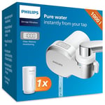 Filtre à eau Philips AWP3705P1/10 MICROFILTRATION avec AFFICHAGE NUMÉRIQUE,capacité de filtration de 1000 L