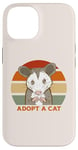 iPhone 14 ADOPT A CAT Funny Possum Opossum Street Cats Cute Kitty Meme Case