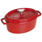 Staub La Cocotte Pata Ovaali 23 cm, Valurauta Kirsikka 40509-830-0