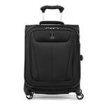 Travelpro Maxlite 5 Softside Bagage à Main Extensible avec 4 roulettes, Valise légère, Homme et Femme, International, Noir, Bagage à Main, 49x39x20 cm