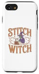 Coque pour iPhone SE (2020) / 7 / 8 Stitch Witch – Citation humoristique d'égout