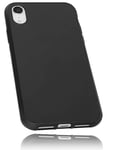 mumbi Coque compatible avec iPhone XR Cas de téléphone portable, noir