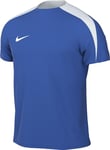 Nike M NK DF Strk24 SS Top K Haut à Manches Courtes, Bleu Roi/Blanc/Bleu Roi/Blanc, L Homme