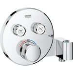 Grohe Grohtherm SmartControl dusjbatteri, krom