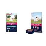 EUKANUBA - Croquettes pour Chien de Petite Race - 100% complète et équilibrée. SANS arôme artificiel ajouté, colorant artificiel ajouté & Senior Croquettes pour les petits chiens avec fraîcheur poulet